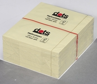 dots Haftnotizen dots Haftnotizen gelb 125x75mm Gelb