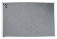 dots Pinnwände dots Pinnwand grau 90x60cm 90, 0 x 60, 0 cm Filz Grau