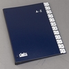 dots Pultordner DIN A4 24 Taben blau
