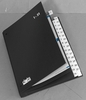 dots Pultordner DIN A4 32 Taben schwarz