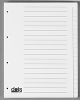 dots Register dots Ordnerregister VF wß weiß
