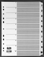dots Register Dots Register Mylar wß Vf 1-10 weiß