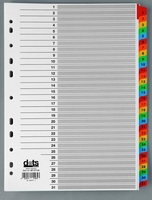 dots Register Dots Regist.Mylar Farb.1-31 Vf weiß