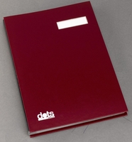 dots Unterschriftenmappen DIN A4 Rot