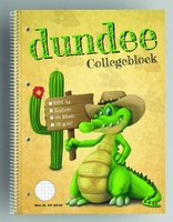 dundee Collegeblöcke 5 dundee Collegeblöcke A4 kar. kariert DIN A4
