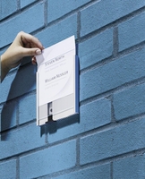 DURABLE Beschriftungsschilder DOOR SIGN REFILL 14, 9 x 10, 55 cm weiß