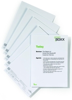 DURABLE Beschriftungsschilder DOOR SIGN REFILL 21, 0 x 29, 7 cm weiß