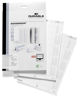 DURABLE Beschriftungsschilder Dp Einsteckschild 3x6, 5cm 360s 6, 5 x 3, 0 cm weiß