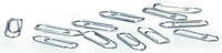 DURABLE Büroklammern Metall silber