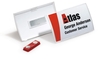 DURABLE CLICK FOLD Namensschilder 40 x 75 mm mit Magnet PP - 10 Stück