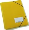 DURABLE Eckspanner Eckspannmappe M.3 Klappen gelb DIN A4 gelb