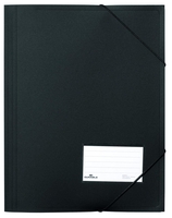 DURABLE Eckspanner Eckspannmappe M.3 Klappen sz DIN A4 schwarz