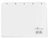 DURABLE Karteikartenregister DIN A5 quer A-Z - weiß