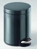 DURABLE Kosmetikeimer Treteimer Slowmotion 5l Anth. 5, 0 l Grau