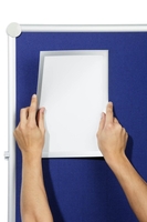 DURABLE Magnetrahmen DURAFRAME® GRIP A4 A4 silber
