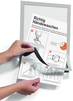 DURABLE Magnetrahmen DURAFRAME® MAGNETIC NOTE A4 silber
