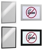 DURABLE Magnetrahmen selbstklebend Duraframe A6 schwarz 2 Stck. A6 schwarz