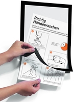 DURABLE Magnetrahmen selbstklebend DURAFRAME NOTE A4 schwarz