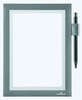 DURABLE Magnetrahmen selbstklebend DURAFRAME® NOTE A5 silber
