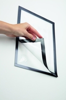 DURABLE Magnetrahmen selbstklebend WALLPAPER A4 schwarz
