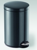 DURABLE Mülleimer Treteimer Slowmotion 12l Anth. 12, 0 l Grau