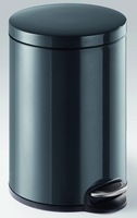 DURABLE Mülleimer Treteimer Slowmotion 20l Anth. 20, 0 l Grau