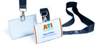 DURABLE Namensschilder Click Fold Band 5, 4x9cm 10St. 9 cm x 5.4 cm PP-Folie Transparent