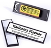 DURABLE Namensschilder Namensschild 17x67 Mit Magnet 6.7 cm x 1.7 cm Kunststoff/Acryl Schwarz
