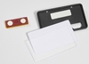 DURABLE Namensschilder Namensschild 40x75 Mit Magnet 7.5 cm x 4 cm Polystyrol Schwarz