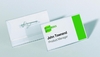 DURABLE Namensschilder Namensschilder M. Wellennadel 6 cm x 3 cm Hartfolie Transparent