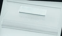 DURABLE Namensschilder Namensschilder M.Mag.40x75 25s 7.5 cm x 4 cm Hartfolie Transparent
