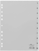 DURABLE Ordnerregister A4 nummeriert - 10-teilig - grau