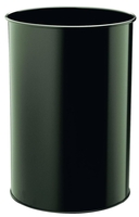 DURABLE Papierkörbe Stahl-Papierkorb 30l schwarz 30, 0 l Schwarz