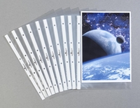 DURABLE Prospekthüllen Sichthüllen A4 Quer 10St. DIN A4 quer 0.12 mm Transparent