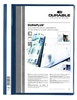 DURABLE Präsentationshefter Präs.Hefter Duraplus D-Bl.25st DIN A4 überbreit Blau