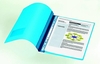 DURABLE Schnellhefter Schnellhefter Duralux blau DIN A4 überbreit PVC hellblau