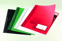 DURABLE Schnellhefter Schnellhefter Duralux Farbs. DIN A4 überbreit PVC je 2x rot,  weiß,  grün,  schwarz und blau