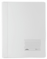 DURABLE Schnellhefter Schnellhefter Duralux weiss DIN A4 überbreit PVC weiß