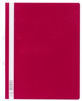 DURABLE Schnellhefter Sichthefter M.Abheft.rot 1 St DIN A4 überbreit PVC rot