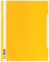 DURABLE Schnellhefter Sichthefter PVC Überbreit gelb DIN A4 überbreit PVC-Hartfolie gelb