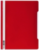 DURABLE Schnellhefter Sichthefter PVC Überbreit rot DIN A4 überbreit PVC-Hartfolie rot