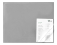 DURABLE Schreibtischunterlage Schreibunter.grau Kantenschutz PVC grau