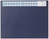 DURABLE Schreibtischunterlage Schreibunterlage blau M.Kalend PVC dunkelblau
