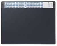 DURABLE Schreibtischunterlage Schreibunterl.blau M.Sichtfoli PVC dunkelblau