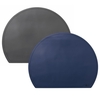 DURABLE Schreibtischunterlage Schreibunterl.schwarz Halbrund PVC schwarz