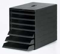 DURABLE Schubladenboxen IDEALBOX PLUS 1712001058 DIN C4 25, 5 x 36, 5 x 32, 2 cm