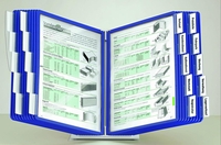 DURABLE Sichttafelsystem Sichtwender M.20tafeln/blau DIN A4 Blau