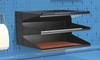 DURABLE Sortierstation Sortierreck 3-teilig schwarz DIN A4 quer 3-Fach Schwarz