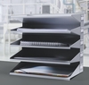 DURABLE Sortierstation Sortierreck 5-teilig grau DIN A4 quer 5-Fach Grau