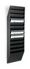 DURABLE Wandprospekthalter Wand-Prospekt.12xA4 Flexi.Q.Sw DIN A4 12-Fach Schwarz
